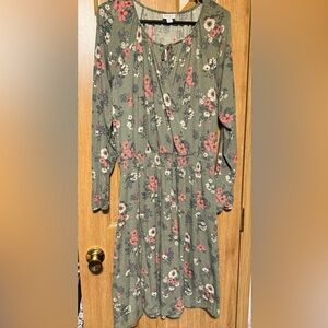 LuLaRoe Floral Print Dress
